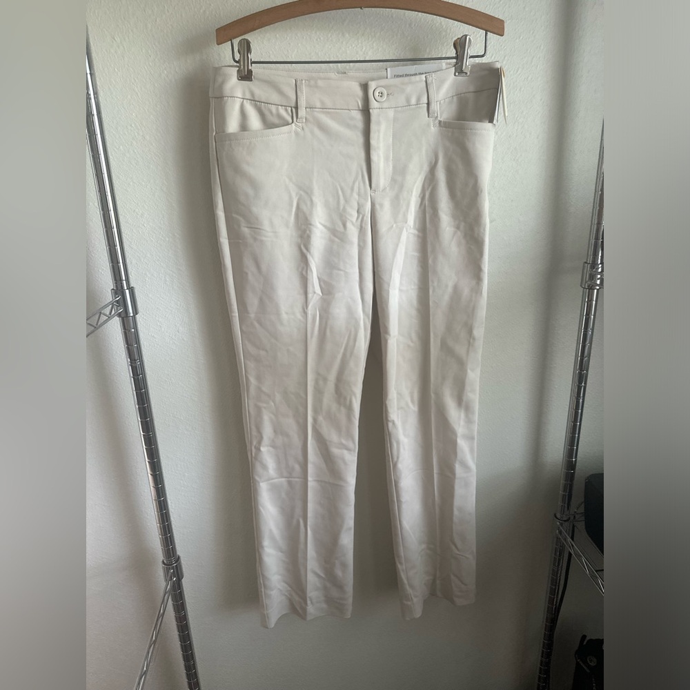 CJ Banks Christopher & banks Stylish White Pants.